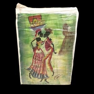 Painting - Joyful Couple  -  Woman and Man Celebrating Caribbean Life